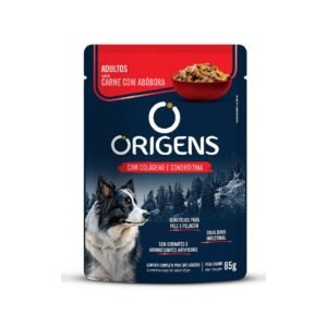Sachê Premium Origens Cães Adultos Carne com Abóbora 85g Adimax