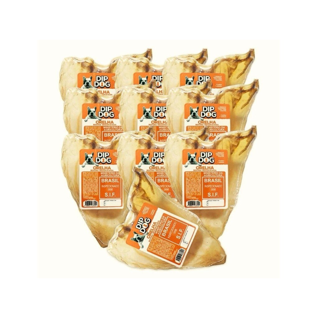 Orelha Bovina para Cachorros - Petisco Natural Adestrador