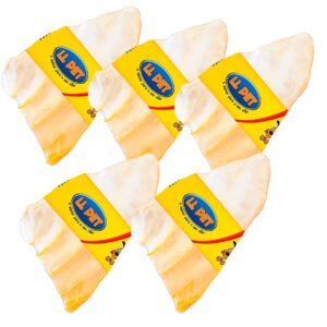 Kit 5 Orelhas Bovinas Para Cães LL Pet