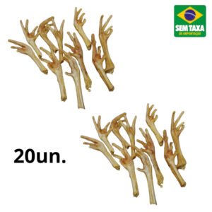 Pé de Frango Natural: Petisco Irresistível para Cães