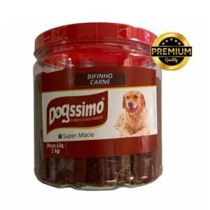 Petisco Dogssimo Bifinho Super Macio - 1kg para o seu cão
