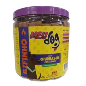 Bifinho Meu Dog Churrasco 1kg - Petiscos Irresistíveis para Cães