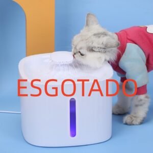 Bebedouro Fonte Automático para Pets com Filtro 3 Estágios
