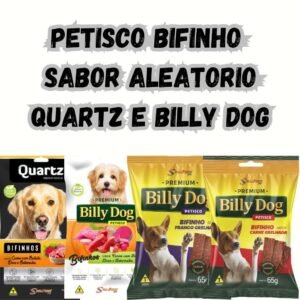 Petisco Billy Dog para Cães - Sabor Delicioso e Nutritivo