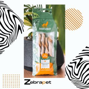 Mordedor Natuka Palitinho Bovino 100% Natural - 4 Unid.